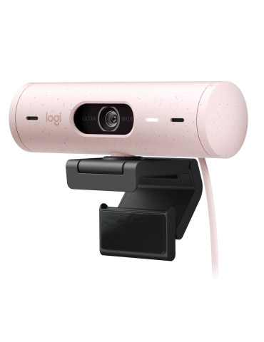 Logitech Brio 500 Full HD webcam 4 MP 1920 x 1080 pixels USB Rose