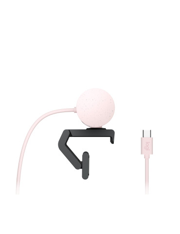 Logitech Brio 500 Full HD webcam 4 MP 1920 x 1080 pixels USB Rose