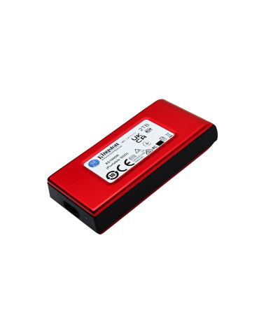 Kingston Technology Kannettava SSD-asema 1 Tt, ulkoinen XS1000, USB 3.2 Gen 2, punainen
