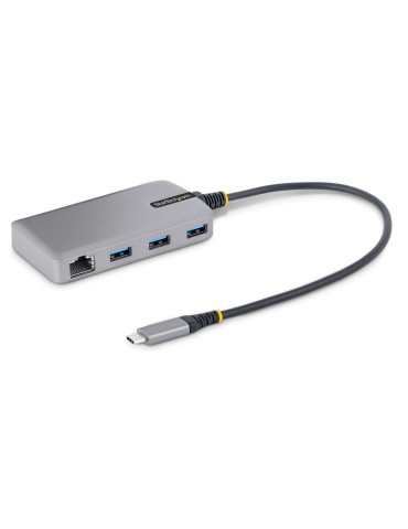 StarTech.com 5G3AGBB-USB-C-HUB laptop dock port replicator Wired USB 3.2 Gen 1 (3.1 Gen 1) Type-C Gray