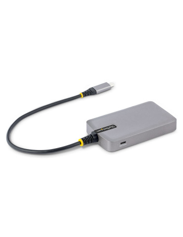 StarTech.com USB-C-hubb med 3 portar och Ethernet - 3x USB-A-portar, Gigabit Ethernet RJ45, USB 3.0 5 Gbps, bussdriven, 30 cm