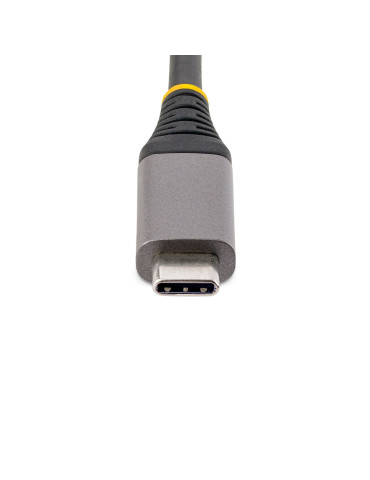 StarTech.com USB-C-hubb med 3 portar och Ethernet - 3x USB-A-portar, Gigabit Ethernet RJ45, USB 3.0 5 Gbps, bussdriven, 30 cm