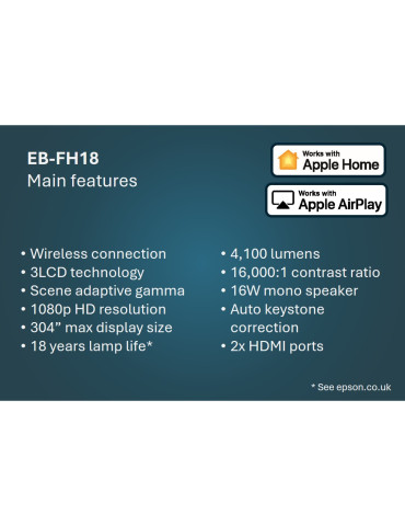 Epson EB-FH18