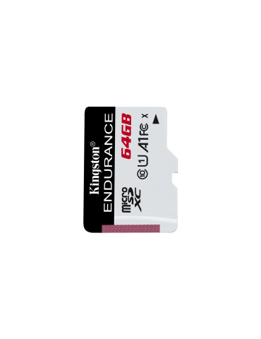 Kingston Technology High Endurance 64 GB MicroSD UHS-I Klass 10