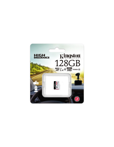 Kingston Technology High Endurance 128 GB MicroSD UHS-I Class 10