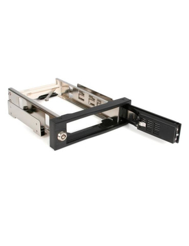 StarTech.com HSB100SATBK asemapaikkaan asennettava paneeli 13,3 cm (5.25") Etupaneeli Musta