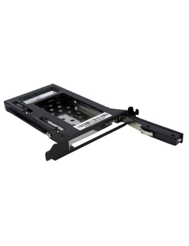 StarTech.com S25SLOTR asemapaikkaan asennettava paneeli 6,35 cm (2.5") Musta