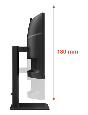 AOC CU34E4CW 75 computer monitor 34" 3440 x 1440 pixels Black