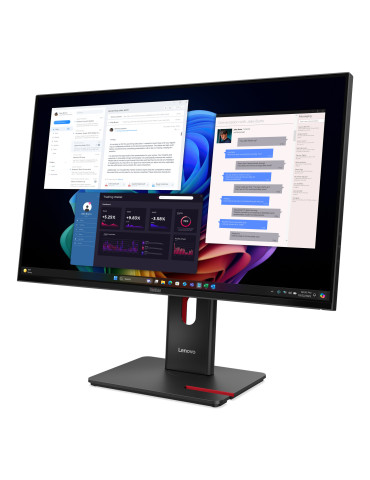 Lenovo ThinkVision T27UD-40 computer monitor 27" 3840 x 2160 pixels 4K Ultra HD LCD Black
