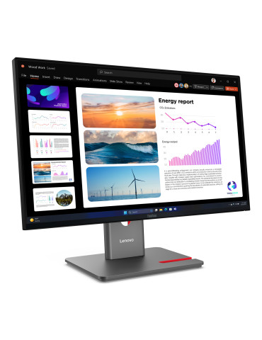 Lenovo ThinkVision P24Q-40 computer monitor 23.8" 2560 x 1440 pixels Quad HD LCD Black