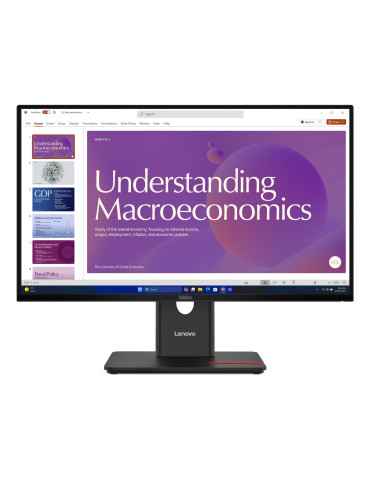 Lenovo ThinkVision T24D-40 computer monitor 23.8" 1920 x 1080 pixels Full HD LCD Black