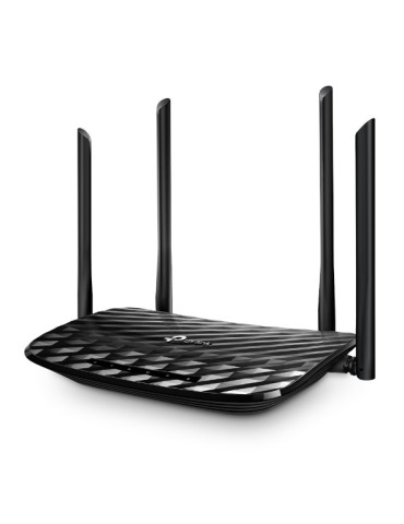 TP-Link Archer C6 wireless router Gigabit Ethernet Dual-band (2.4 GHz   5 GHz) Black