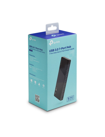 TP-Link UH700 USB 3.2 Gen 1 (3.1 Gen 1) Micro-B 5000 Mbit s Black