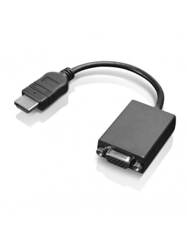 Lenovo HDMI   VGA 7.87" (0.2 m) Black