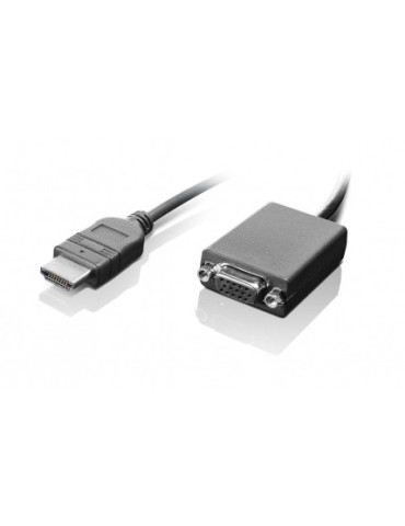 Lenovo HDMI   VGA 7.87" (0.2 m) Black