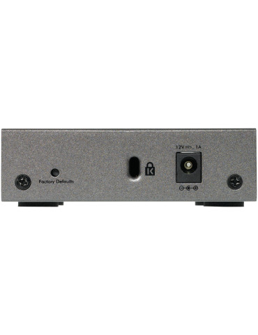 NETGEAR GS105E-200PES verkkokytkin Hallittu L2 L3 Gigabit Ethernet (10 100 1000) Harmaa