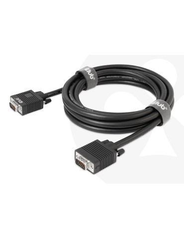 CLUB3D CAC-1703 VGA cable 118.1" (3 m) VGA (D-Sub) Black