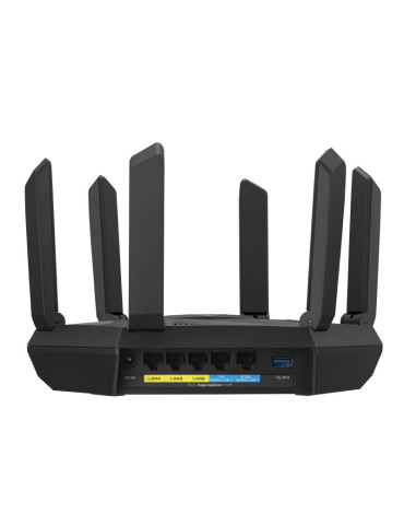ASUS RT-AXE7800 wireless router Tri-band (2.4 GHz   5 GHz   6 GHz) Black