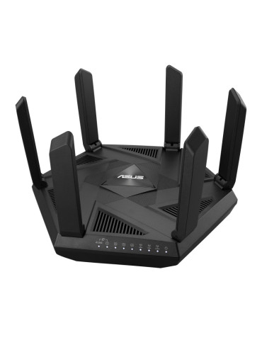 ASUS RT-AXE7800 wireless router Tri-band (2.4 GHz   5 GHz   6 GHz) Black