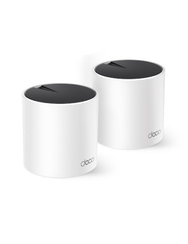 TP-Link DECO X55 (2-Pack) Dual-band (2.4 GHz   5 GHz) Wi-Fi 6 (802.11ax) White 3 Internal