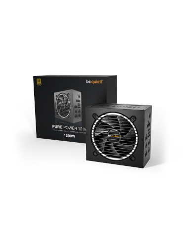 be quiet! PURE POWER 12 M | 1200W power supply unit 20+4 pin ATX ATX Black