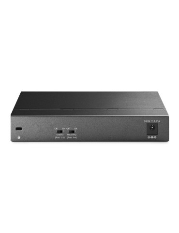 TP-Link TL-SG1006PP network switch Unmanaged Gigabit Ethernet (10 100 1000) Power over Ethernet (PoE) Gray