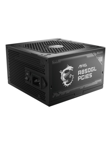 MSI MAG A850GL PCIE5 power supply unit 850 W 20+4 pin ATX ATX Black
