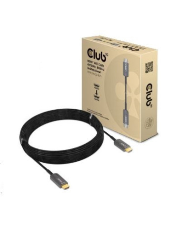CLUB3D CAC-1376 HDMI cable 393.7" (10 m) HDMI Type A (Standard) Black