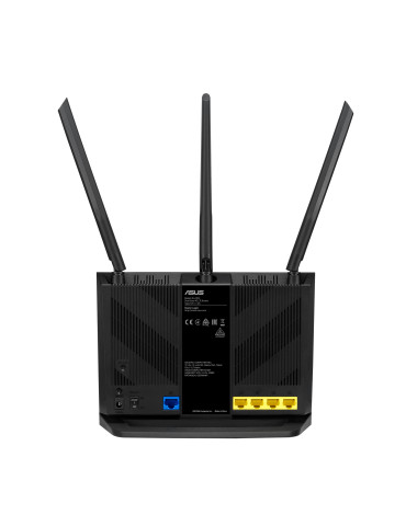 ASUS 4G-AX56 wireless router Gigabit Ethernet Dual-band (2.4 GHz   5 GHz) Black