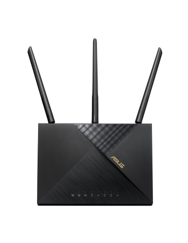 ASUS 4G-AX56 wireless router Gigabit Ethernet Dual-band (2.4 GHz   5 GHz) Black