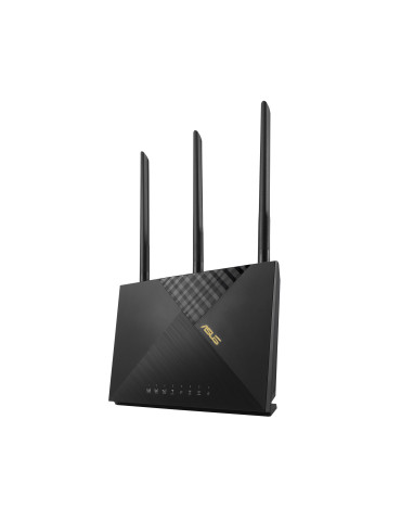 ASUS 4G-AX56 wireless router Gigabit Ethernet Dual-band (2.4 GHz   5 GHz) Black