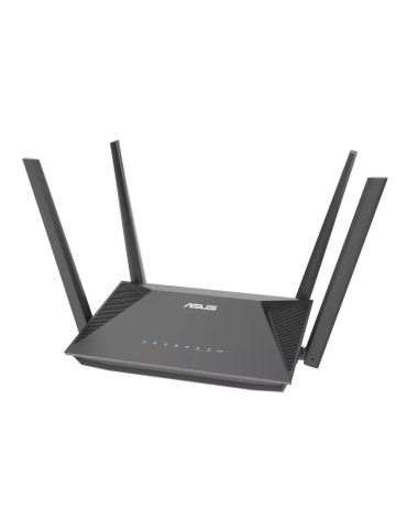 ASUS RT-AX52 AX1800 AiMesh wireless router Gigabit Ethernet Dual-band (2.4 GHz   5 GHz) Black