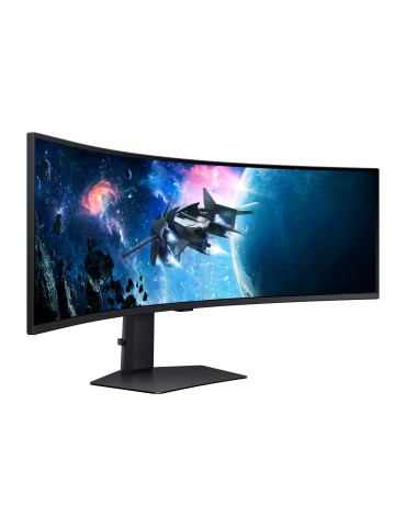 Samsung G95C computer monitor 49" 5120 x 1440 pixels Dual QHD LED Black
