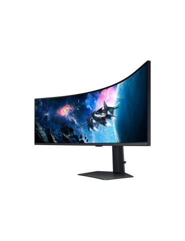 Samsung G95C computer monitor 49" 5120 x 1440 pixels Dual QHD LED Black