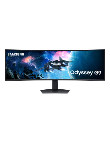 Samsung G95C computer monitor 49" 5120 x 1440 pixels Dual QHD LED Black