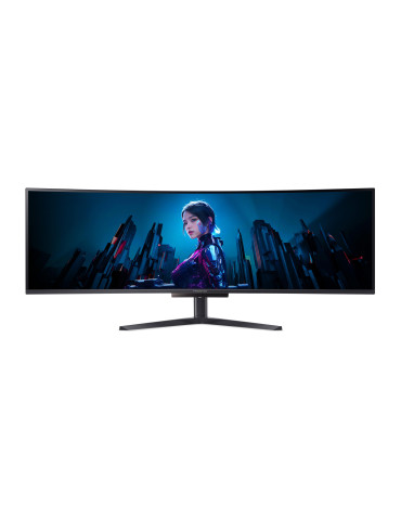 Acer Predator X49 Xbmipphuzx computer monitor 49" 5120 x 1440 pixels Dual QHD QD-OLED Black