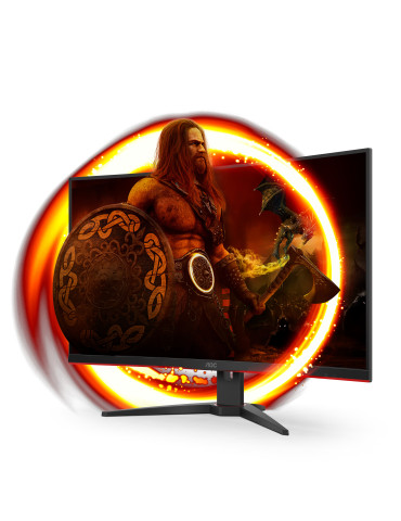 AOC G2 C32G2ZE BK computer monitor 31.5" 1920 x 1080 pixels Full HD LED Black, Red