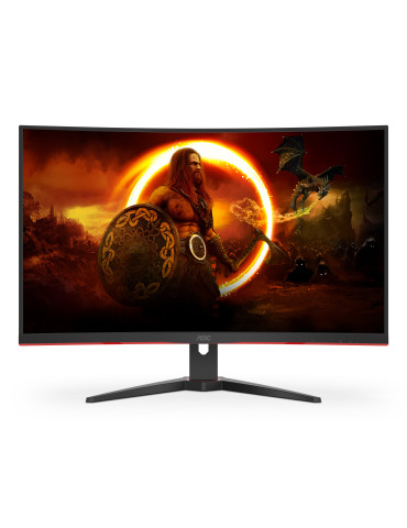 AOC G2 C32G2ZE BK computer monitor 31.5" 1920 x 1080 pixels Full HD LED Black, Red