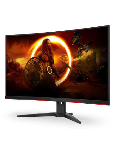 AOC G2 C32G2ZE BK computer monitor 31.5" 1920 x 1080 pixels Full HD LED Black, Red