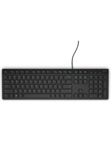 DELL KB216 näppäimistö Universaali QWERTY Pohjoismainen Musta