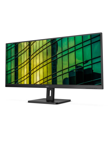 AOC E2 U34E2M BK computer monitor 34" 3440 x 1440 pixels UltraWide Quad HD LED Black