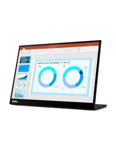 Lenovo ThinkVision M14d computer monitor 14" 2240 x 1400 pixels 2.2K LED Black