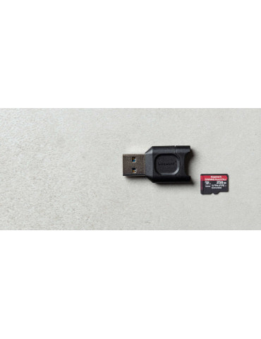 Kingston Technology MobileLite Plus kortinlukija USB 3.2 Gen 1 (3.1 Gen 1) Type-A Musta