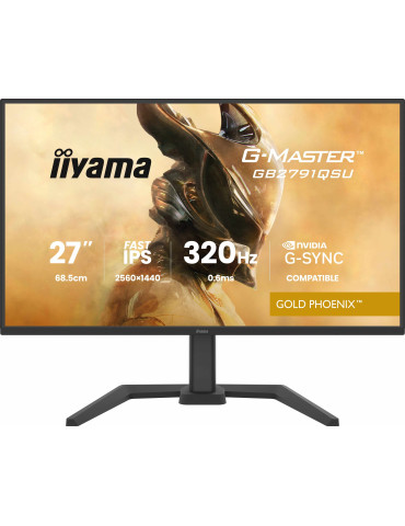 iiyama G-MASTER GB2791QSU-B1 computer monitor 27" 2560 x 1440 pixels Wide Quad HD LCD Black