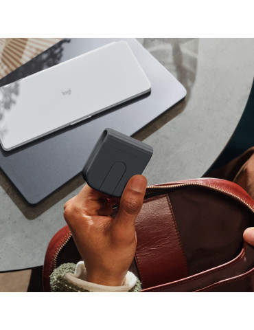 Logitech Mobi Fold mouse Travel Ambidextrous RF Wireless + Bluetooth Optical 4000 DPI