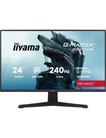 iiyama G-MASTER G2471HS-B1 computer monitor 23.8" 1920 x 1080 pixels Full HD Black