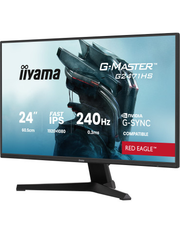 iiyama G-MASTER G2471HS-B1 computer monitor 23.8" 1920 x 1080 pixels Full HD Black