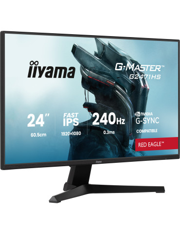 iiyama G-MASTER G2471HS-B1 computer monitor 23.8" 1920 x 1080 pixels Full HD Black