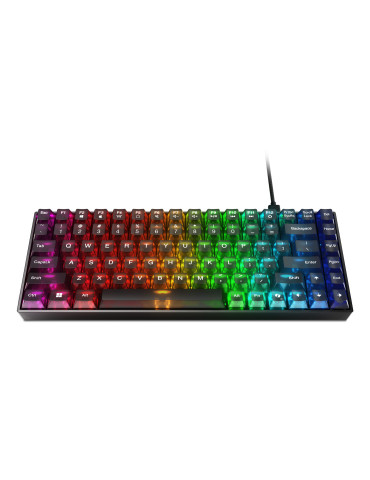 Lenovo Legion K510 Mini Pro näppäimistö Pelaaminen USB Englanti (US) Musta, Läpinäkyvä