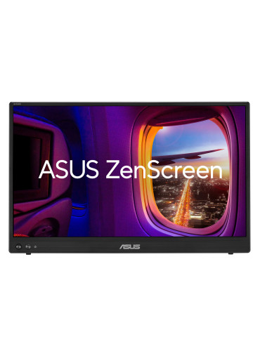 ASUS ZenScreen MB16AHVE tietokoneen litteä näyttö 39,6 cm (15.6") 1920 x 1080 pikseliä Full HD LED Musta